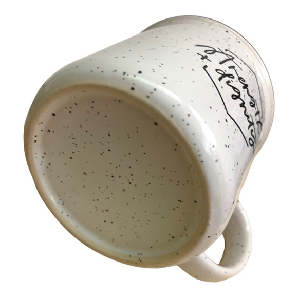 A&C Sailor Anchor Strength & Dignity Speckled Campfire Mug Ceramic Cup - Picture 6 of 9